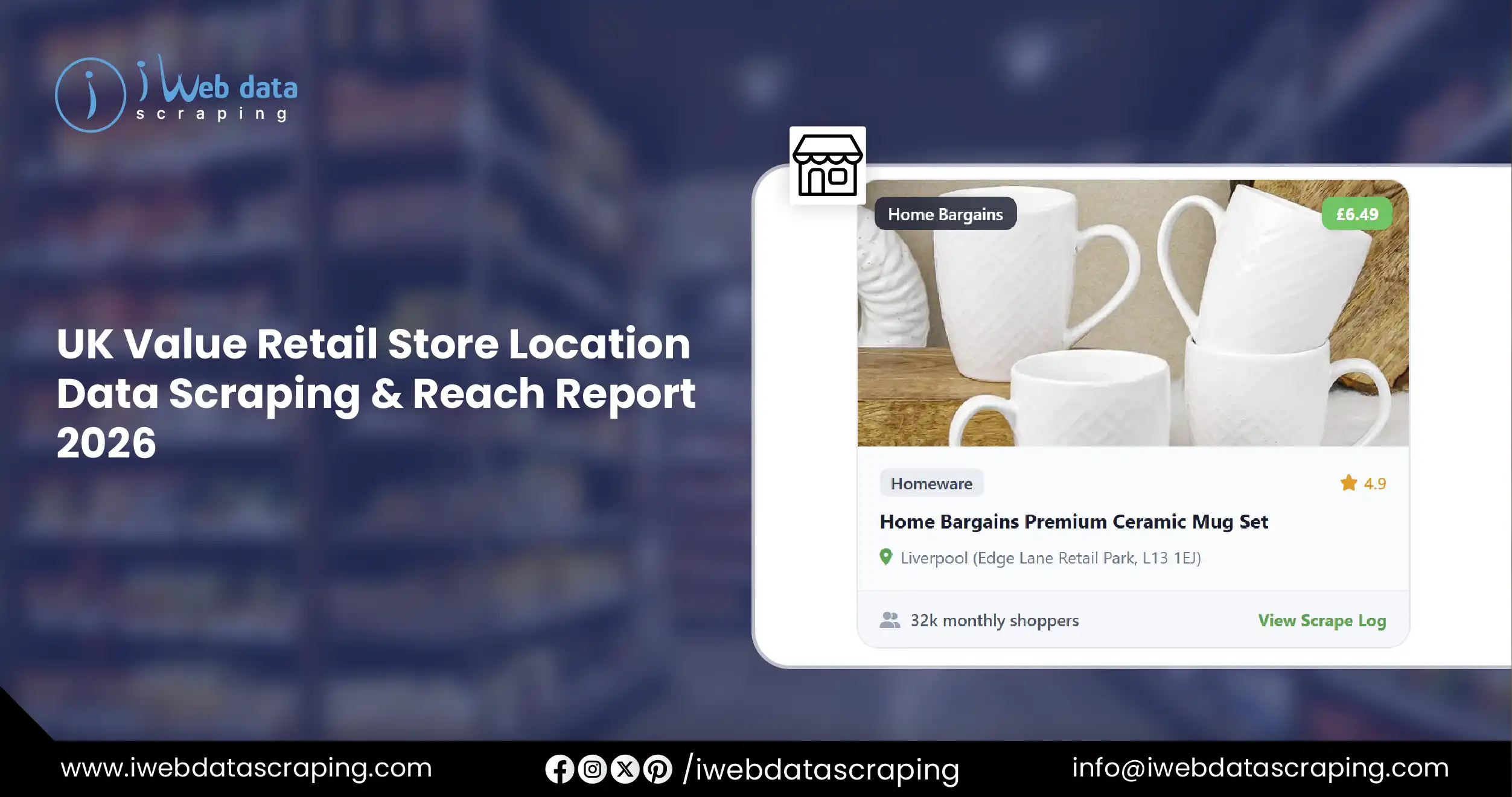 UK Value Retail Store Location Data Scraping 2026